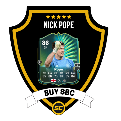 EA FC 26 SBC Nick Pope - PS4, PS5, Xbox One, Xbox Series X, Xbox Series S